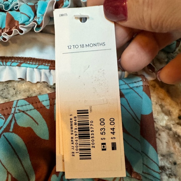 NWT. Janie and Jack 2 piece bathing suit - Picture 13 of 14